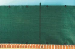 Brise-vue tissé Recynet Plus coloris vert Nortène - 10 m x H 150 cm