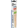 Brosse à dents en Bambou soft the Humble Co. - Pack de 2 Bleu, Blanc, Rouge