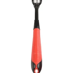 Brosse à dents noireouge pour chien Flamingo Kerber - 20 cm