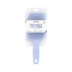 Brosse démêlante bleue pour les cheveux Pro wave Andreia