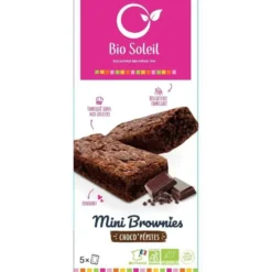 Brownies aux pépites de chocolat noir équitable Bio Soleil - 160 g