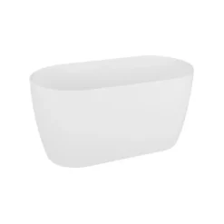 Cache-pot Brussels Orchidée duo Ø 25 x H 12,6 Polypropylène injecté