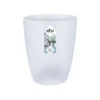 Cache-pot Brussels Orchidées haut Ø 12,5 x H 15,2 cm Polypropylène injecté