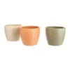 Cache-pot Cactus en céramique coloris vert - Ø 9 cm
