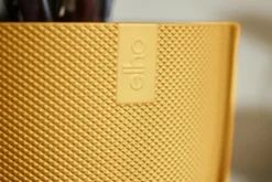 Cache-pot coloris jaune Jazz Elho - Ø 26 cm