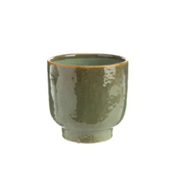Cache-pot céramique Stone - Ø 13,5 x H 13 cm