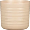 Cache-pot en céramique beige Scheurich 850 Dry reed - Ø 23 cm