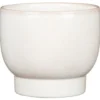 Cache-pot en céramique blanc Scheurich 930 Opale - Ø 15 cm