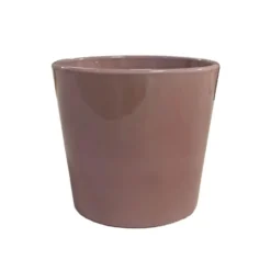 Cache-pot Fresh coloris rose en céramique - Ø 14,5 x 12 cm