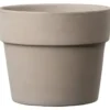 Cache-pot Perfetto Grafite Ø 13 x H 11,6 cm Terre cuite
