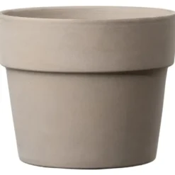 Cache-pot Perfetto Grafite Ø 13 x H 11,6 cm Terre cuite
