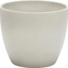 Cache-pot 920 Taupe stone Ø 11 x H 9,4 cm Céramique émaillée