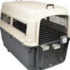 Cage de voyage nomade pour animal jusqu'à 65 kg coloris gris Flamingo - Taille XXL