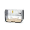 Cage pour gerbille coloris gris Savic Lugano - 60 x 29 x 44 cm