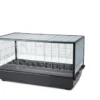 Cage pour rongeur coloris argent et noir en plastique Savic Aura 120 Knock Down - 118 x 64 x 62 cm