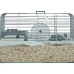 Cage pour rongeur coloris gris Zolux Panas Colour 50 – 52 x 29 x 35 cm