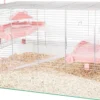 Cage pour rongeur coloris rose Zolux Panas Colour 80 – 80 x 50 x 31 cm