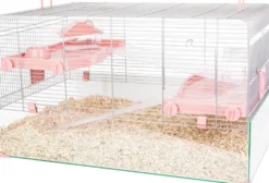 Cage pour rongeur coloris rose Zolux Panas Colour 80 – 80 x 50 x 31 cm