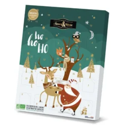 Calendrier de l'avent pour enfants Saveurs & Nature - 24 chocolats bio