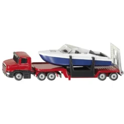 Camion avec bateau Siku - echelle 1/64e