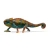 Caméléon multicolore Schleich - 10 cm