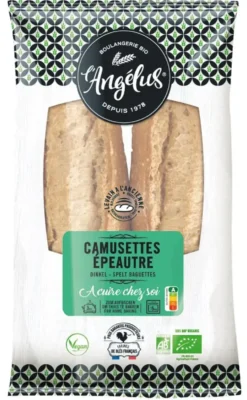 Camusettes à l'épeautre bio Angelus - 2 x 200 g