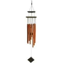 Carillon bambou pagode, 83x12 cm