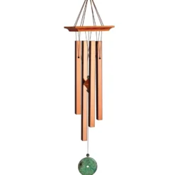 Carillon Emeraude Woodstock Chimes Chakra - 44 cm