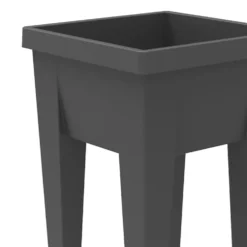 Carré haut VEG&TABLE aromatique « recyclé citoyen Botanic » coloris gris en plastique EDA - 23 L