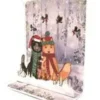 Carte double Mini 3D aux Éditions Pictura - 10 x 12 cm
