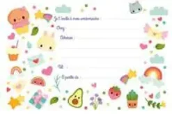 Cartes Mignonnettes anniversaire + enveloppes aux Éditions Titi Pinson