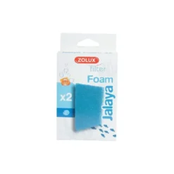 Cartouche x 2 de mousse Foam bleue pour filtre Jalaya 7,5x1,5x9,5 cm