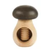 Casse noix en bois en forme de champignon