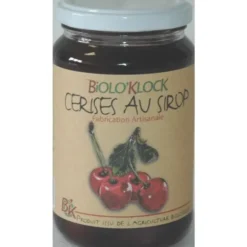 Cerises au sirop bio Bioloklock - 400 g