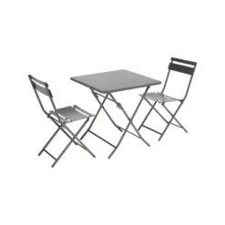 Chaise de jardin pliante Clivia en acier
