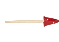 Champignon géant décoratif coloris rouge en céramique Smartgarden - 35 x 7,5 x 7,5 cm