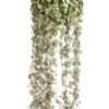 Chaîne de cœurs verts. La suspension Ø 20 cm