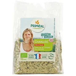 Chanvre décortiqué bio en sachet de 200 g