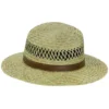 Chapeau de paille camberra beige pour homme taille 60