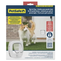 Chatière pour gros chat coloris blanc Petsafe 2.0