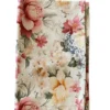 Chemin de table en coton à motif fleuri multicolore Enora - 50 x 150 cm