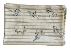 Chemin de table en coton à motif sauge Lavender - 150 x 50 cm