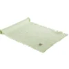 Chemin de table Lenea coloris vert en coton - 140 x 40 cm