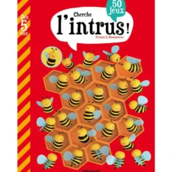 Cherche l’Intrus Mon Grand Livre de Jeux 5 ans Éditions Lito