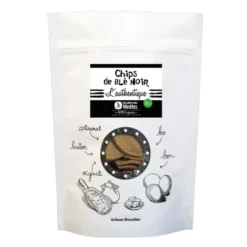 Chips au blé Noir Authentique bio Biscuiterie Venetes - 100 g
