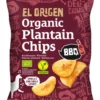 Chips banane plantain barbecue bio El Origen - 80 g