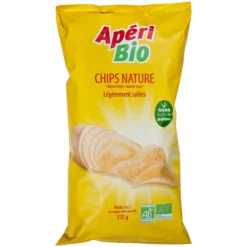 Chips nature bio Apéri Bio - 125 g