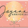 Chocolat au lait bio « Joyeux Anniversaire » Art Grafik - 40 g