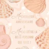 Chocolat au lait bio « Merveilleux anniversaire » Art Grafik - 70 g