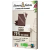 Chocolat noir 70% bio Saveurs et Nature - 80 g